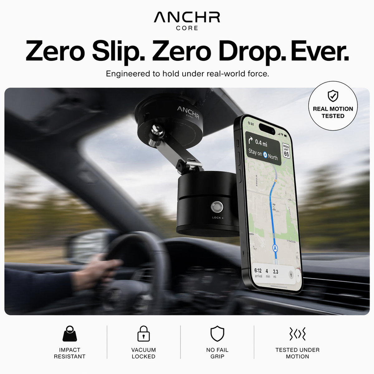 ANCHR™ CORE — PressureLock Magnetic Mount