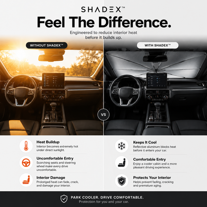 ShadeX - FoldAway Windshield Sunshade